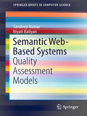 cover image of Semantic Web-Based Systems